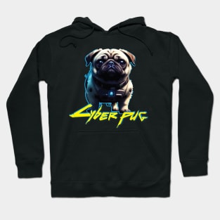 Just a Cyber Pug 2077 Hoodie